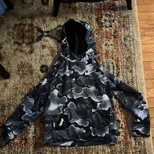 Kids Medium Nike Hoodie Dri-Fit Camo